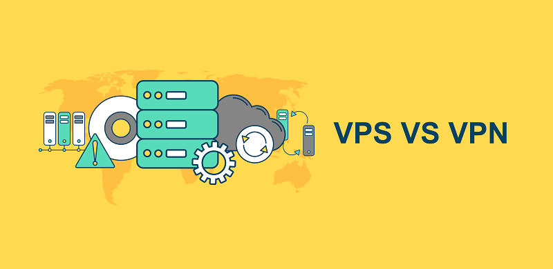 تفاوت VPS و VPN