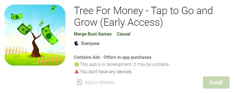 بازی Tree for moneys